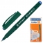 Ручка-роллер CENTROPEN, СИНЯЯ, трехгранная, корпус зеленый, узел 0,5 мм, линия письма 0,3 мм, 4615, 3 4615 0106 - 2