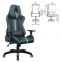 Кресло компьютерное BRABIX "GT Carbon GM-120", две подушки, экокожа, черное/зеленое, 531929 - 2
