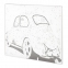 Картина по номерам 40х50 см, ОСТРОВ СОКРОВИЩ "Автомобиль", на подрамнике, акриловые краски, 3 кисти, 662497 - 4
