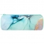 Пенал-тубус BRAUBERG, с эффектом Soft Touch, мягкий, "Mint marble", 22х8 см, 271568 - 1