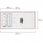 Папка-регистратор ОФИСМАГ с арочным механизмом, покрытие из ПВХ, 50 мм, красная, 225754 - 8
