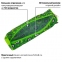 Пенал-косметичка BRAUBERG для учеников начальной школы, зеленый, футбольные мячи, 21х6х8 см, 223907 - 1
