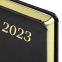Ежедневник датированный 2023 А5 138x213 мм BRAUBERG "Iguana", под кожу, черный, 114029 - 4