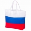 Сумка "Флаг России" триколор, 40х29 см, нетканое полотно, BRAUBERG, 605519, RU39 - 1