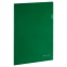 Папка-уголок жесткая А4, зеленая, 0,15 мм, BRAUBERG EXTRA, 271704 - 1