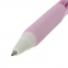 Ручка шариковая масляная автоматическая с грипом UNI "JetStream", СИНЯЯ, корпус розовый, 0,35 мм, SXN-101FL PINK - 1