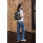 Рюкзак BRAUBERG TYVEK крафтовый с водонепроницаемым покрытием, графитовый, 34х26х11 см, 229892 - 3