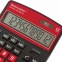 Калькулятор настольный BRAUBERG EXTRA COLOR-12-BKWR (206x155 мм), 12 разрядов, двойное питание, ЧЕРНО-МАЛИНОВЫЙ, 250479 - 4