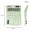 Калькулятор настольный BRAUBERG EXTRA PASTEL-12-LG (206x155 мм), 12 разрядов, двойное питание, МЯТНЫЙ, 250488 - 3