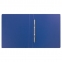 Папка с металлическим пружинным скоросшивателем BRAUBERG, картон/ПВХ, 35 мм, синяя, до 290 листов, 223187 - 2