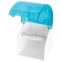 Диспенсер для бытовой туалетной бумаги LAIMA, тонированный голубой, 605043 - 5