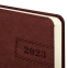 Ежедневник датированный 2023 А5 138x213 мм BRAUBERG "Imperial", под кожу, коричневый, 114034 - 4