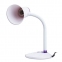 Настольная лампа-светильник SONNEN OU-607, на подставке, цоколь Е27, белый/фиолетовый, 236682 - 5