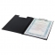 Папка-планшет BRAUBERG "Стандарт", А4 (310х230 мм), с прижимом и крышкой, пластик, черная, 0,9 мм, 221646 - 6