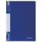 Папка 40 вкладышей BRAUBERG стандарт, синяя, 0,7 мм, 221603 - 1