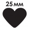 Дырокол фигурный "Сердце", диаметр вырезной фигуры 25 мм, ОСТРОВ СОКРОВИЩ, 227160 - 6