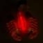 Светящаяся (неоновая) игрушка-кулон скорпион ЮНЛАНДИЯ, красный, длина 10,5 см, 662096 - 4