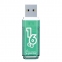 Флеш-диск 16 GB, SMARTBUY Glossy, USB 2.0, зеленый, SB16GBGS-G - 1