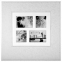 Фотоальбом BRAUBERG свадебный, 20 магнитных листов 30х32 см, обложка под фактурную кожу, на кольцах, белый, 390691 - 2