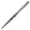 Ручка подарочная шариковая GALANT "Basel", корпус серебристый с черным, хромированные детали, пишущий узел 0,7 мм, синяя, 141665 - 1