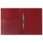 Папка с металлическим скоросшивателем и внутренним карманом BRAUBERG "Диагональ", темно-красная, до 100 листов, 0,6 мм, 221355 - 2