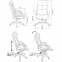 Кресло офисное CH-824, ткань, серо-голубое, 1182475 - 1