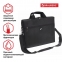 Сумка-портфель BRAUBERG с отделением для ноутбука 15,6", "Tempo", карман, черная, 40х30х4 см, 240453 - 1