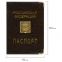 Обложка для паспорта, металлический шильд с гербом, ПВХ, ассорти, STAFF, 237579 - 5