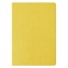 Блокнот А5 (148x213 мм), BRAUBERG "Tweed", 112 л., гибкий, под ткань, линия, желтый, 110967 - 6