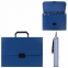 Портфель пластиковый STAFF А4 (330х235х36 мм), 7 отделений, индексные ярлыки, синий, 229242 - 5