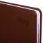 Ежедневник датированный 2023 А5 148х218 мм GALANT "Ritter", под кожу, коричневый, 114169 - 4