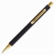 Ручка подарочная шариковая BRAUBERG "Piano", СИНЯЯ, корпус черный с золотистым, линия письма 0,5 мм, 143473 - 3