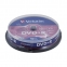 Диски DVD+R (плюс) VERBATIM 4,7 Gb 16x, КОМПЛЕКТ 10 шт., Cake Box, 43498 - 1