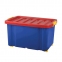 Ящик для хранения игрушек 60 л, 39,3х59,3х33,9 см, на колесах, с крышкой, "Jumbo", РТ9946 - 1