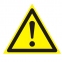Знак предупреждающий "Внимание. Опасность (прочие опасности)", треугольник, 200х200х200 мм, 610009/W 09 - 1