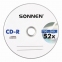 Диски CD-R SONNEN 700 Mb 52x Bulk (термоусадка без шпиля), КОМПЛЕКТ 50 шт., 512571 - 5