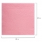 Салфетки бумажные, 250 шт., 24х24 см, LAIMA/ЛАЙМА, красные (пастельный цвет), 100% целлюлоза, 111950 - 6