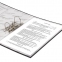 Папка-регистратор ОФИСМАГ с арочным механизмом, покрытие из ПВХ, 75 мм, черная, 225748 - 9