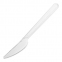 Нож одноразовый пластиковый 180 мм, прозрачный, КОМПЛЕКТ 48 шт., КРИСТАЛЛ, LAIMA, 602655 - 1