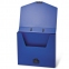 Папка-портфель пластиковая BRAUBERG "Energy", А4 (330х256х32 мм), без отделений, синий, 222082 - 2