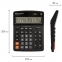 Калькулятор настольный BRAUBERG EXTRA-16-BK (206x155 мм), 16 разрядов, двойное питание, ЧЕРНЫЙ, 250475 - 3