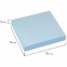 Блок самоклеящийся (стикеры) STAFF, 76х76 мм, 100 листов, голубой, 129362 - 4