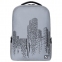 Рюкзак BRAUBERG REFLECTIVE универсальный, светоотражающий, "City", серый, 42х30х13 см, 270757 - 2