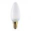 Лампа накаливания PHILIPS B35 FR E14, 60 Вт, свечеобразная, матовая, колба d = 35 мм, цоколь E14, 011763 - 1
