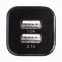 Зарядное устройство автомобильное SONNEN, 2 порта USB, выходной ток 2,1 А, черное-белое, 454796 - 5