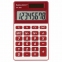 Калькулятор карманный BRAUBERG PK-608-WR (107x64 мм), 8 разрядов, двойное питание, БОРДОВЫЙ, 250521 - 1