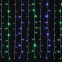 Электрогирлянда светодиодная ЗОЛОТАЯ СКАЗКА "Занавес", 304 лампы, 2х2 м, многоцветная, контроллер, 591105 - 1