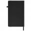 Скетчбук, черная бумага 140 г/м2 130х210 мм, 80 л., КОЖЗАМ, резинка, карман, BRAUBERG ART, черный, 113203 - 10