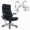 Кресло офисное BRABIX "Fregat EX-510", рециклированная кожа, черное, 530863 - 1