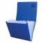 Папка на резинках BRAUBERG "Business", А4, 13 отделений, пластиковый индекс, синяя, 0,5 мм, 224146 - 1